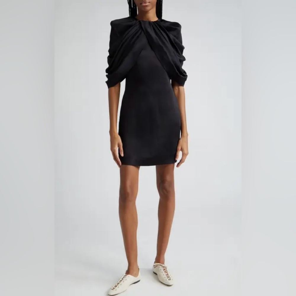 Stella McCartney NWT Draped Satin Minidress